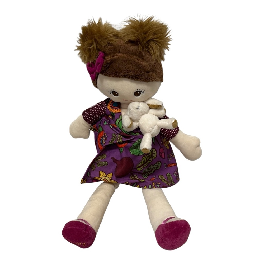 SCENTSY Buddies Brylee Doll with Pocket Bunny Brown Hair and Scent Pack